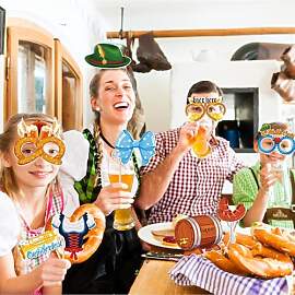 Yistoi Oktoberfest Photo Booth Props, 35pcs
