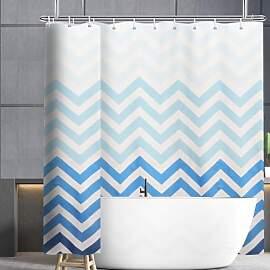 YISURE Duschvorhang Stoff Textil extrabreiter