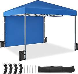 YITAHOME 3x3M Pavillon 4Set Sandsäcke,Pop Up