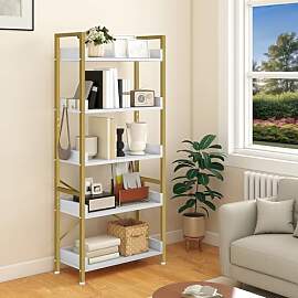 YITAHOME Bücherregal 5 Etagen, Stehend Offen