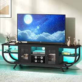 YITAHOME Industrielles TV-Schrank, TV Lowboard