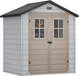 YITAHOME Kunststoff Gartenhaus 6x4.4 Fuß mit