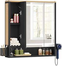 YITAHOME Spiegelschrank Bad mit Beleuchtung, 3