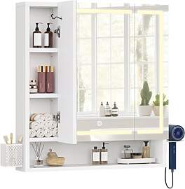 YITAHOME Spiegelschrank Bad mit Beleuchtung, 3