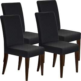 YIYIZI Stuhlhussen 4er Set Universal Stretch