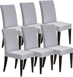 YIYIZI Stuhlhussen 6er Set Universal Stretch