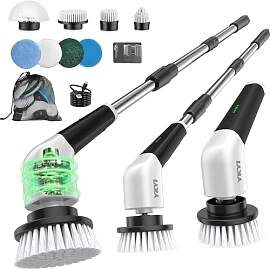 YKYI Elektrischer Reinigungsbürste,Spin Scrubber