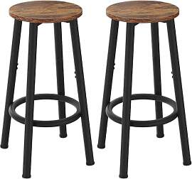 YMYNY Barhocker 2er-Set, Barstuhl für die Küche