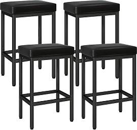 YMYNY Barhocker 4er Set, 66 cm Barstuhl,