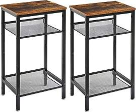 YMYNY Beistelltisch 2er Set, Nachttisch,