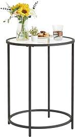 YMYNY Beistelltisch, Couchtisch, rund, aus