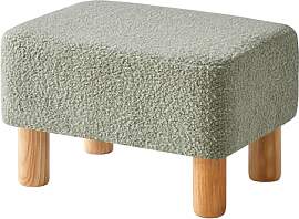 YMYNY Fußhocker Rechteckiger, Fußhocker mit
