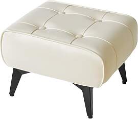 YMYNY Kleiner Fußhocker Leder fußbank Moderne