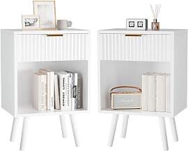 YMYNY Nachttisch 2er Set, Beistelltisch,