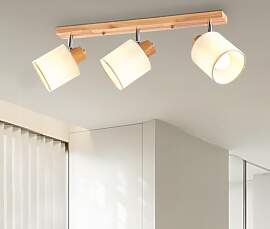 YNFLux Deckenlampe 3 Flammig Deckenstrahler LED