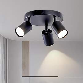 YNFLux LED Deckenstrahler 3 Flammig Schwenkbar