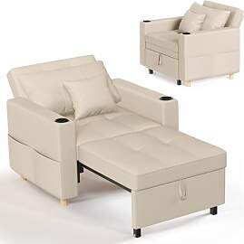 YODOLLA Schlafsofa, 97cm Extrabreit Schlafsessel