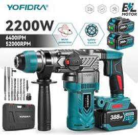 YOFIDRA 2200 W Bürstenlosen Elektrische Hammer