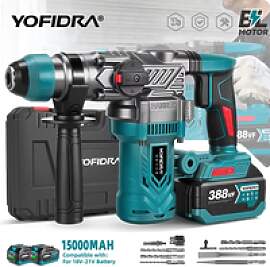 YOFIDRA 2200 W Bürstenlosen Elektrischen Hammer