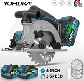 YOFIDRA 6 Zoll bürstenlose elektrische Kreissäge 