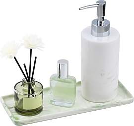 YoHyien Keramik Badezimmer Tablett, Deko Tablett