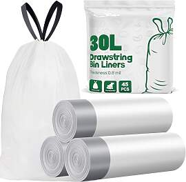 Yolaist Müllbeutel, 30 l, 20 um stark, hoch,