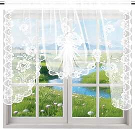 Yolev Vorhang, Volant für Fenster,
