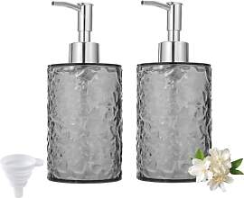 yolzhxe 2 Stück 400ml Seifenspender Kunststoff,