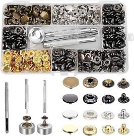 yolzhxe 80 Sets Druckknöpfe Set, Kupfer