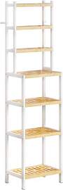Yorbay 7 Ebenen Bambus Regal: Badregal Standregal