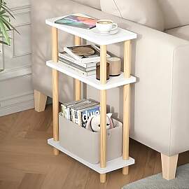 YOUDENOVA Beistelltisch Holz, Beistelltisch
