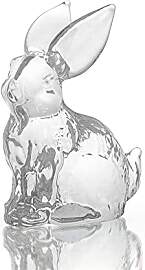 Youning Glas Hasenfiguren Ornamente Glas Hase