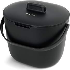 YourCasa Biomülleimer Küche 3,6L - Komposteimer