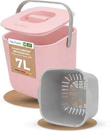 YourCasa Biomülleimer Küche 7L - Komposteimer