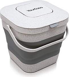 YourCasa® Faltbarer Biomülleimer 4L - kompakter