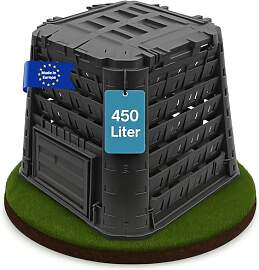 YourCasa® Komposter Garten 450 Liter groß - aus