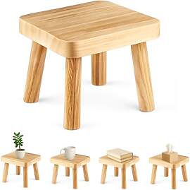 Youyijia Kleiner Holzhocker, Tritthocker für