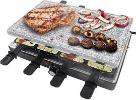 YRHome 1400W Raclette Grill für 8 Personen mit