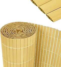 YRHome PVC Sichtschutzmatte 80x600cm Stabile