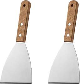 YSDYY 2 Edelstahl -Schaber, Metall -Backblech