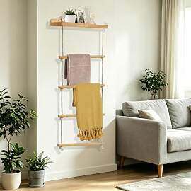 YTACREA 5-Schicht Handtuchhalter Wand Montage,