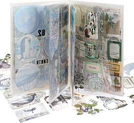Yuanchu 157 Stück Scrapbooking Aufkleber,