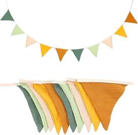 Yuanchu Wimpelkette Kinderzimmer, Doppelseitig