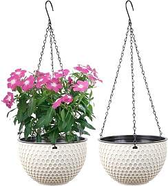 YuanDiann Hängende Blumentöpfe 2er Set,