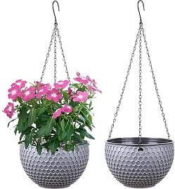 YuanDiann Hängende Blumentöpfe 2er Set,