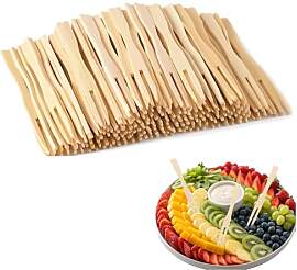 Yuannee Holzgabeln,200PCS Fingerfood Spieße