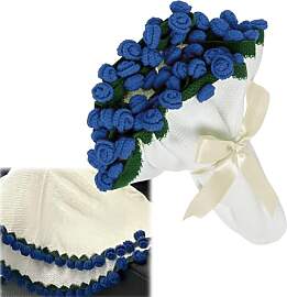 YuLiMirich Flower Bouquet Blanket - 60x60cm