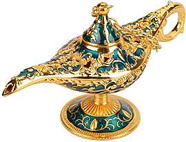 YUMILI Aladdin Lampe, Aladdin Magic Lampe, Metall