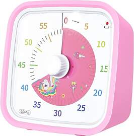 Yunbaoit Visueller Timer mit Schutzhülle,