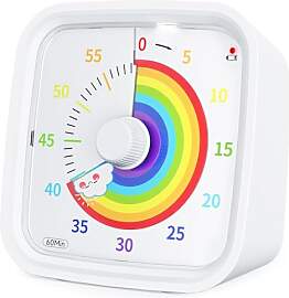 Yunbaoit Visueller Timer mit Schutzhülle,
